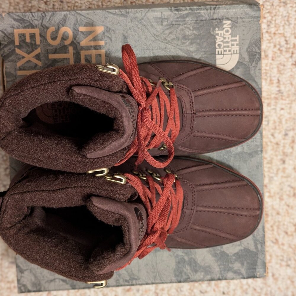 The North Face Men's Ballard Duck Boots Size 7.5 New in Box Waterproof